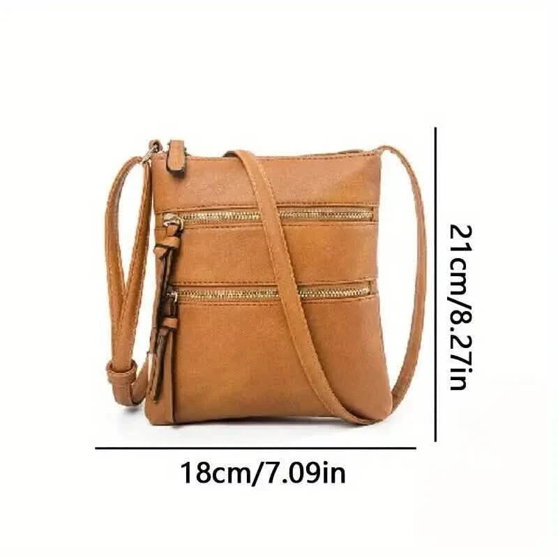 Crossbody Purses with Zipper for Women Ladies