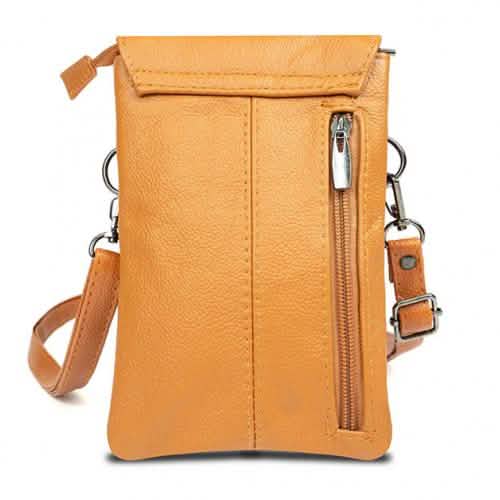 Super Soft Genuine Leather Crossbody Wallet